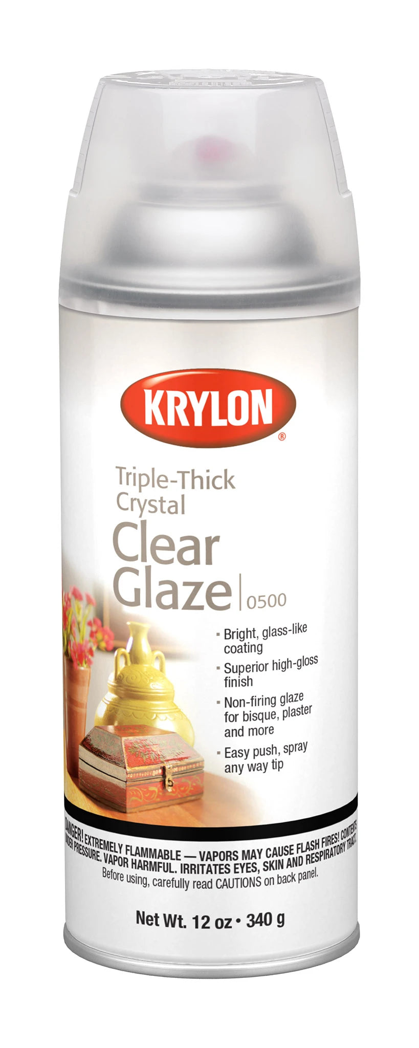 Krylon Triple-Thick Crystal Clear Glaze — representative product photo
