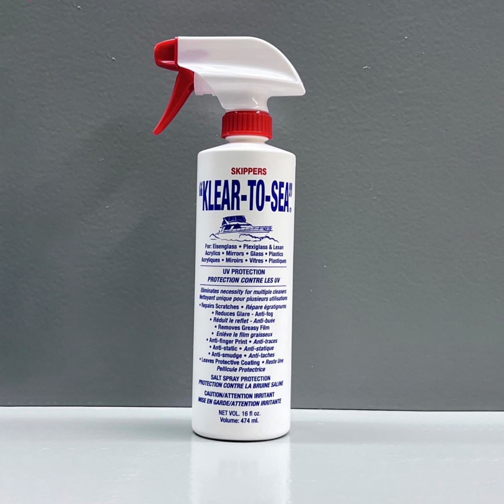 Klear To Sea Spray Bottle 474ml