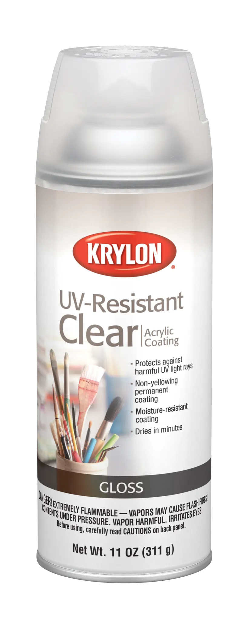 Krylon UV-Resistant Clear Coating — representative product photo