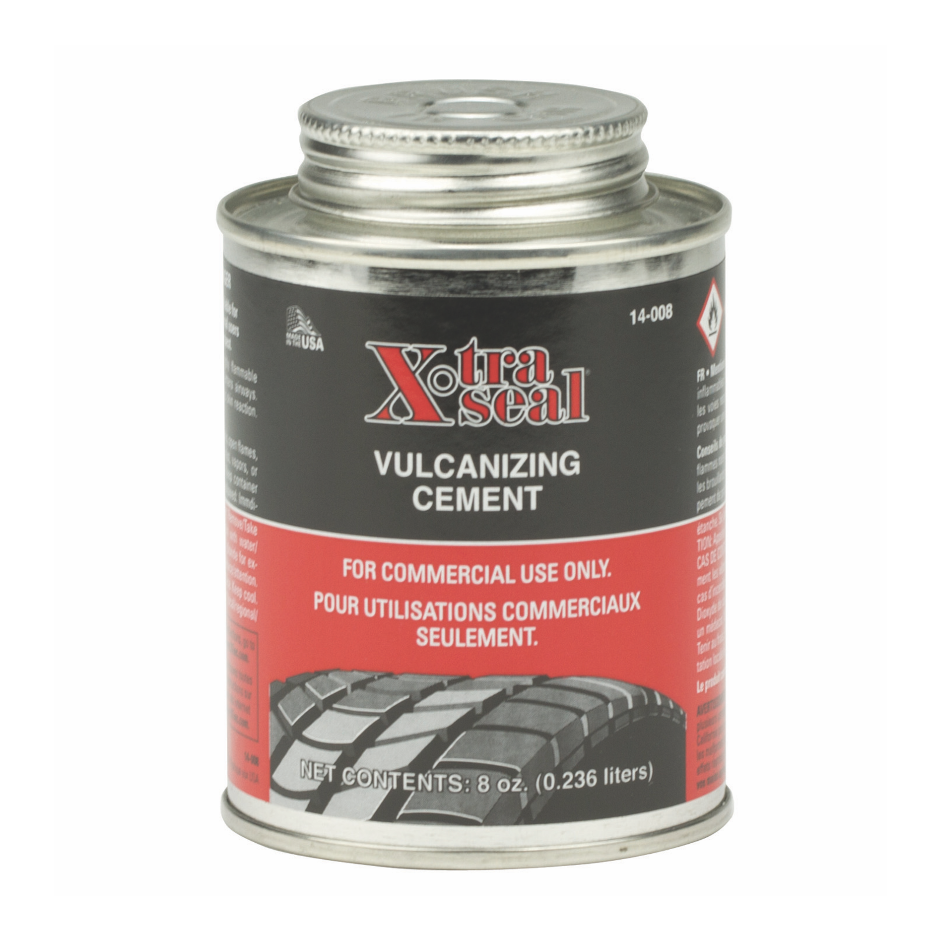 Xtra Seal Vulcanizing Cement 8oz 14-008
