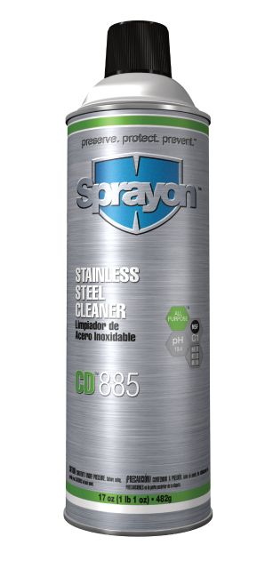 Sprayon CD885 Stainless Steel Cleaner — representative product photo