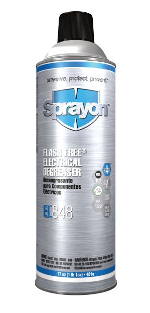 Sprayon EL848 Flash Free Electrical Degreaser — representative product photo
