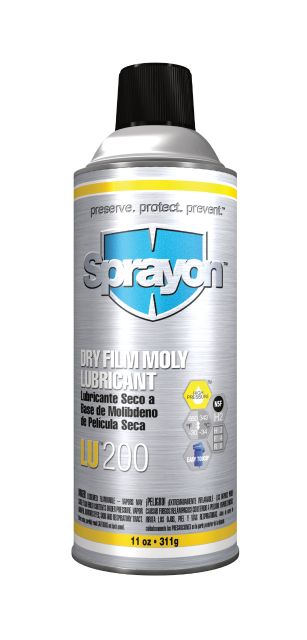 Sprayon LU200 Dry Film Moly Lubricant — representative product photo
