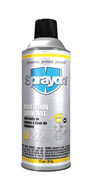 Sprayon LU202 Moly Chain Lubricant — representative product photo
