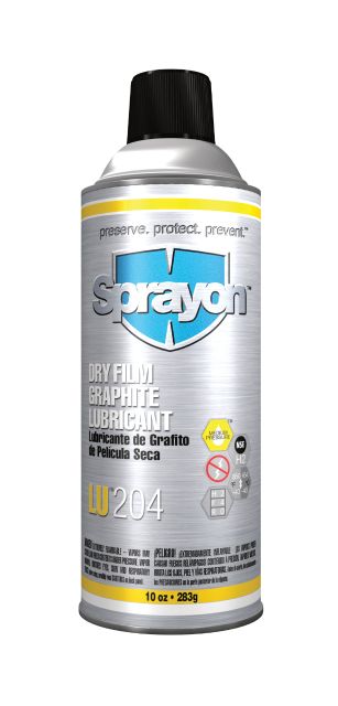 Sprayon LU204 Dry Film Graphite Lubricant — representative product photo