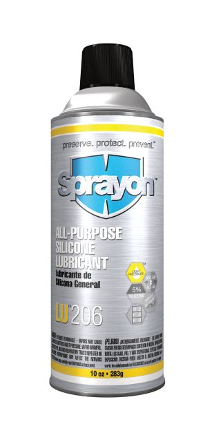 Sprayon LU206 All-Purpose Silicone Lubricant — representative product photo