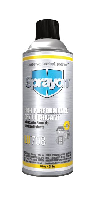 Sprayon LU708 High Performance Dry Lubricant — representative product photo