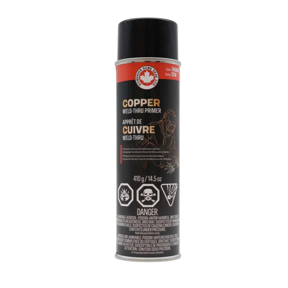 Dominion Sure Seal Copper Weld-Through Primer Aerosol