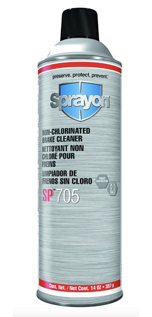 Sprayon SP705 Non-Chlorinated Brake & Parts Cleaner — representative product photo