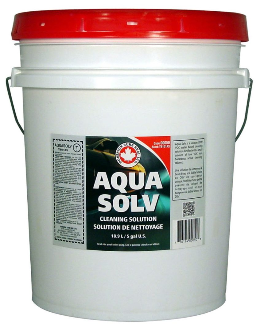 Dominion Sure Seal Aqua Solv Cleaning Solution — 20 L