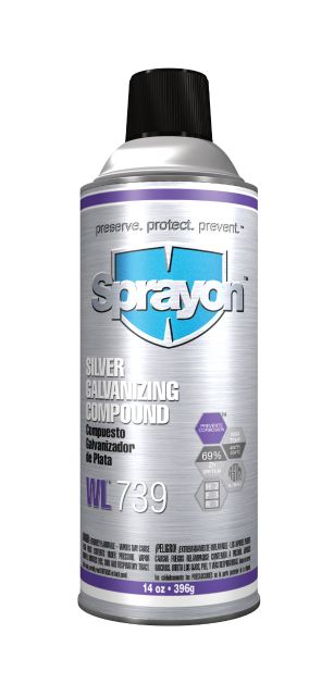 Sprayon WL739 Silver Galvanizing Compound — representative product photo