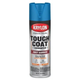 Krylon Industrial Tough Coat Advanced with Rust Barrier Technology — Tough Coat Adv Gloss Safety Blue — 425g 15 oz — 4002490
