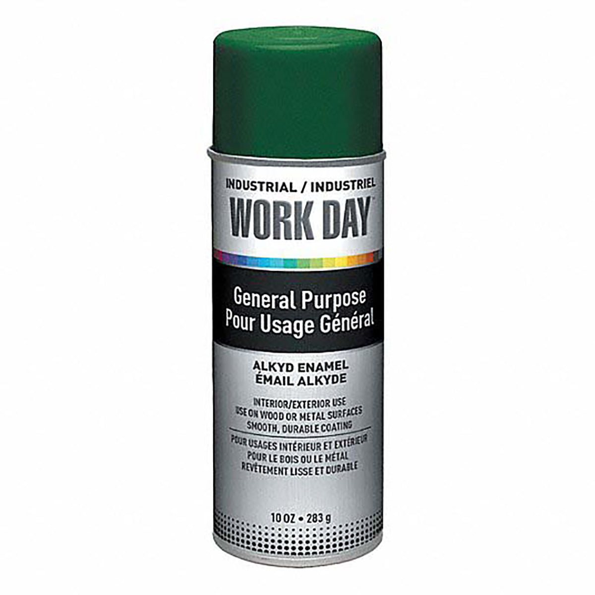 Work Day Aerosol Enamel Paints — Green/Vert — 283 g Aerosol — A04408000