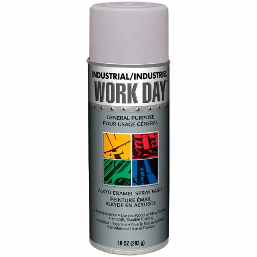 Work Day Aerosol Enamel Paints — Grey Primer/Apprêt Gris — 283 g Aerosol — A04418000