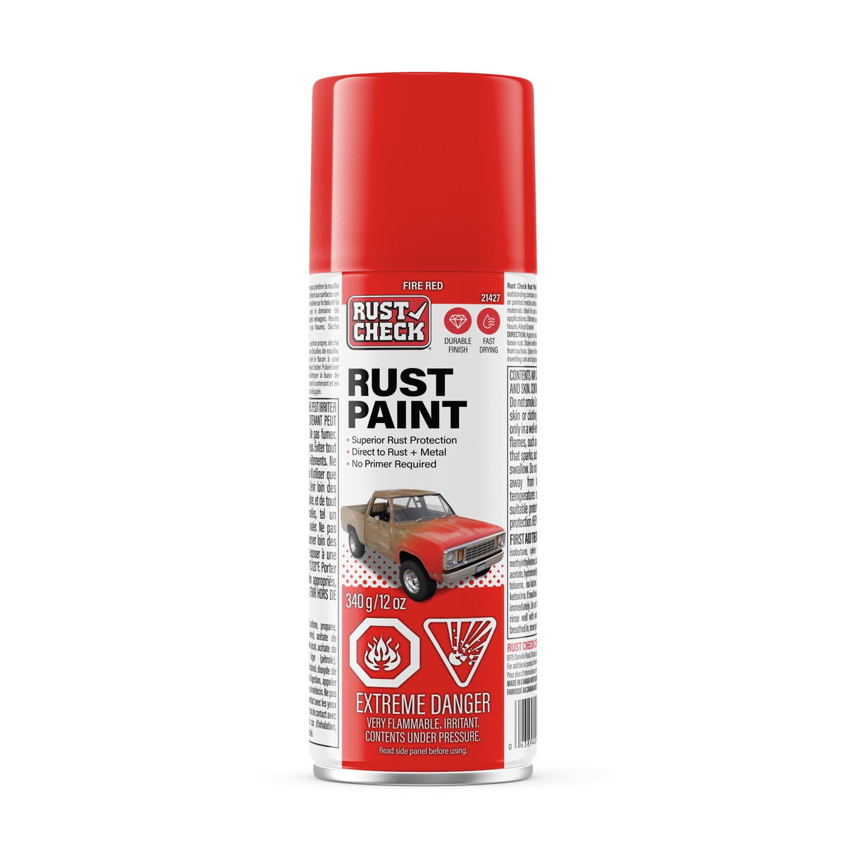 Rust Check Rust Paint Aerosol — 340 g — Red