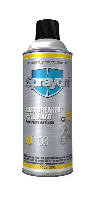 Sprayon LU103 Rust Breaker Heavy Duty Rust Penetrant — representative product photo